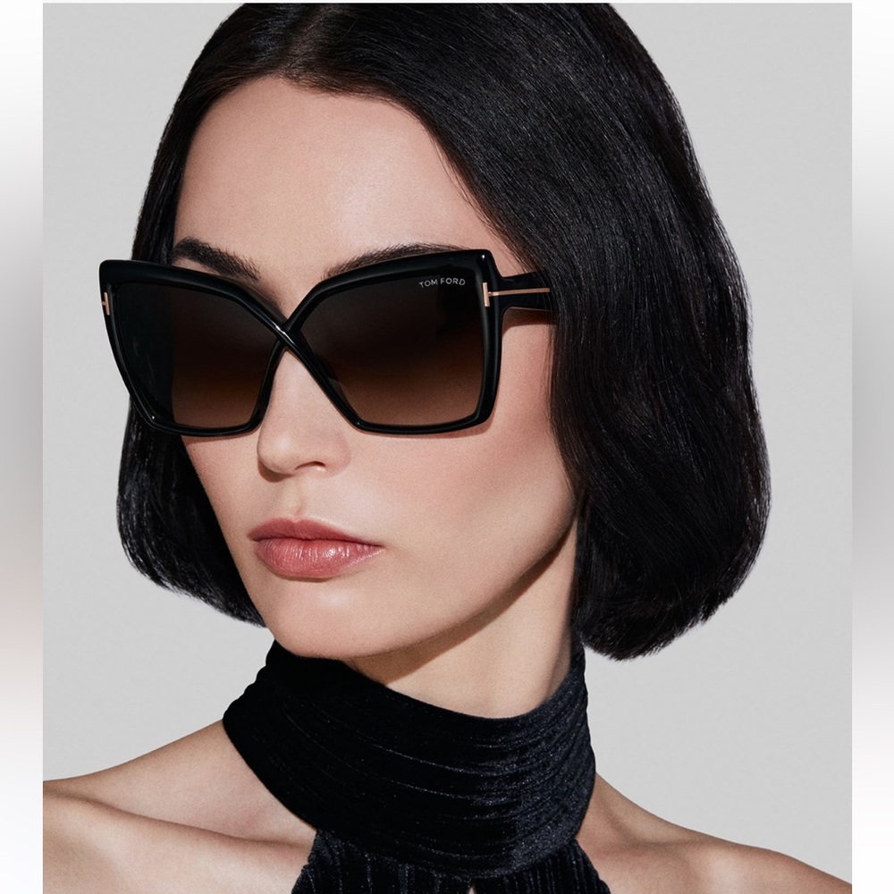 Tom Ford Black Butterfly Sunglasses